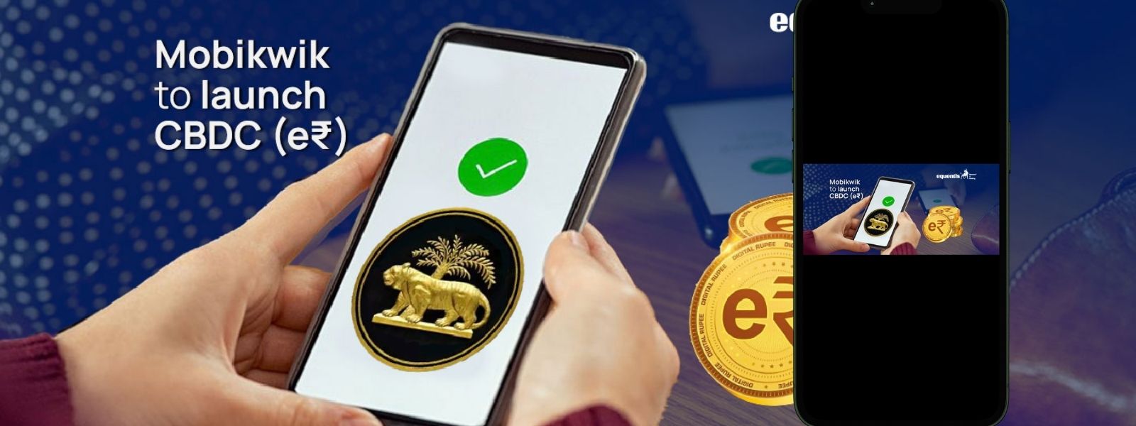 MobiKwik Becomes First Fintech to Fully Launch e₹ Wallet with RBI