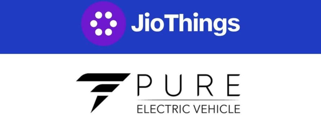The startups news-PURE EV collaborates with JioThings, a Jio Platforms subsidiary- PURE EV collaborates