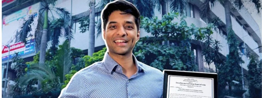 the startups news- Sharan Hegde's 1% Club gets SEBI RIA license- sharan hegde