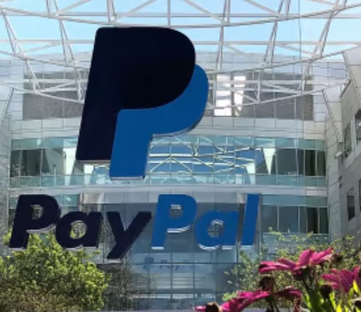 PayPal’s stock falls 10% amid slow growth, competition