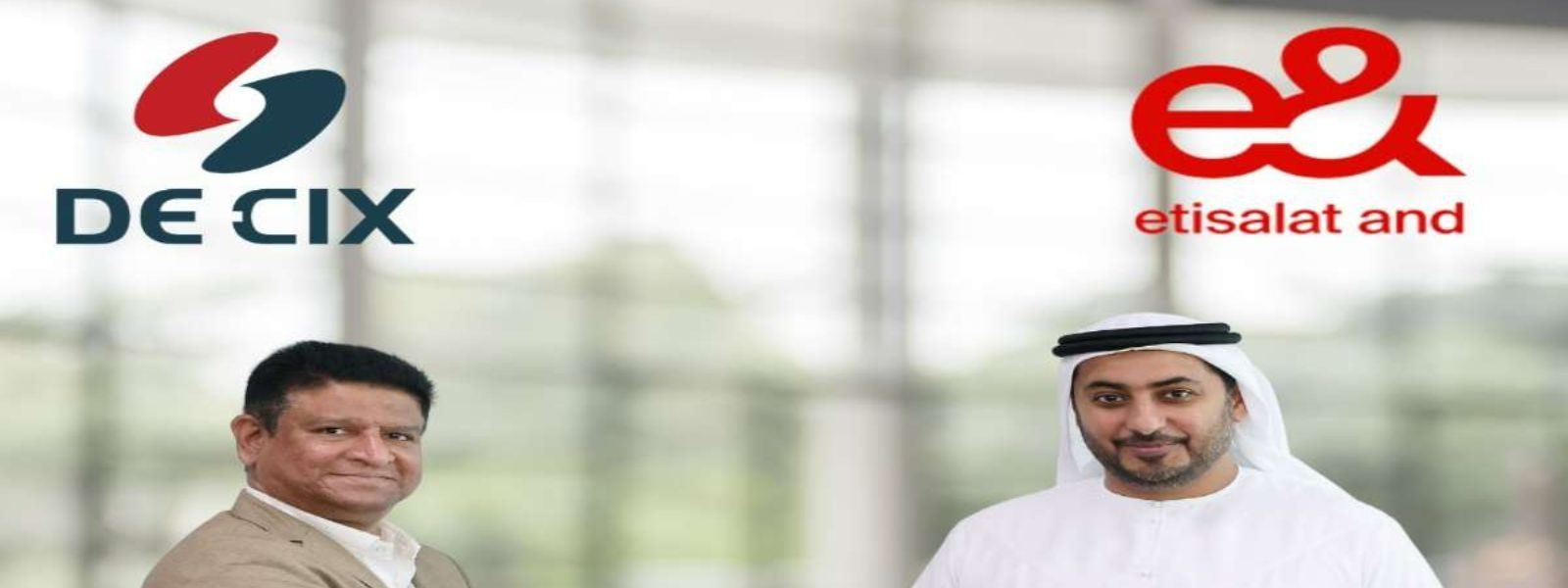 e& and DE-CIX partner to develop UAE-India internet corridor.