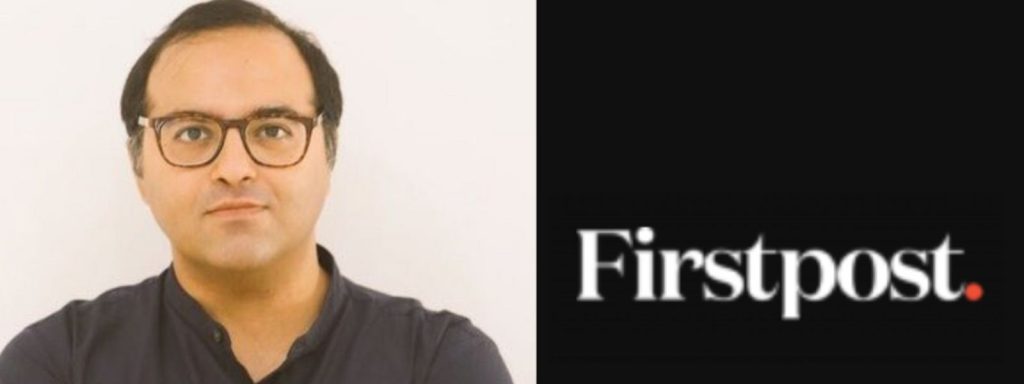 the startups news-Angad Bhatia Becomes CEO of Firstpost, Creator18 After Exit-Firstpost