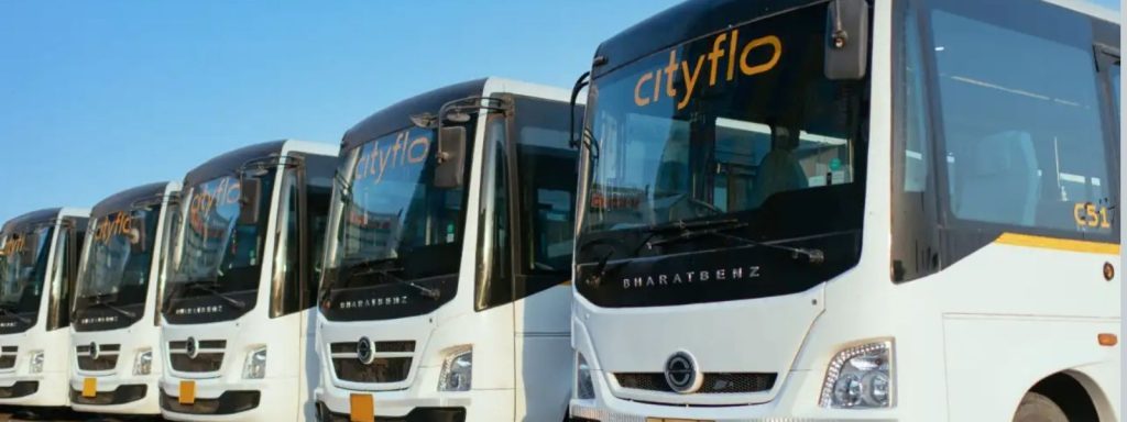 the startups news-Cityflo adds 100 custom Eicher buses for better commuting-Cityflo