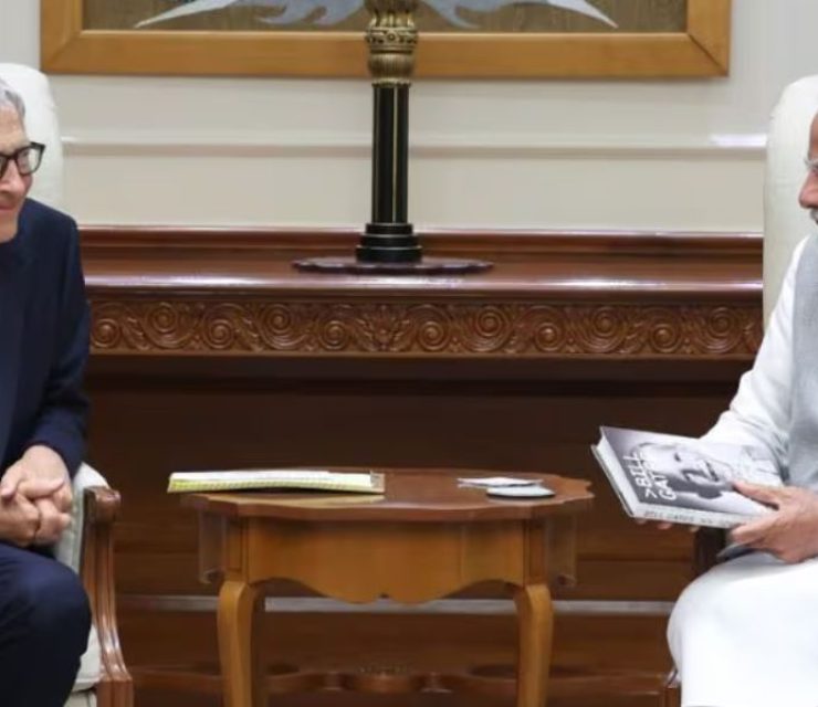 Bill Gates and PM Modi discuss AI in healthcare, agriculture