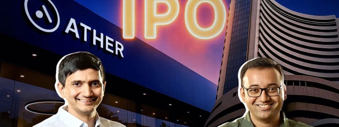 the startups news-Ather Energy sets IPO launch date, eyes Dalal Street-Ather Energy sets IPO