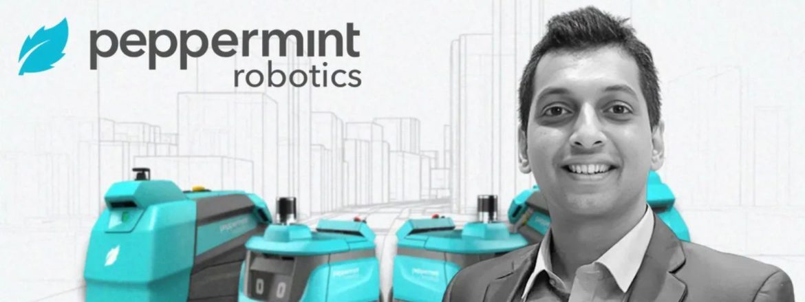 the startups news-Peppermint secures Rs 34 crore funding for autonomous robotics-Peppermint secures funding