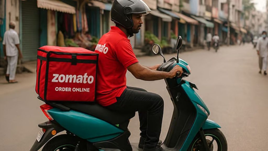 Foundlanes - Zomato Introduces EV Bike Rentals for Greener Food Deliveries - Greener Food Deliveries