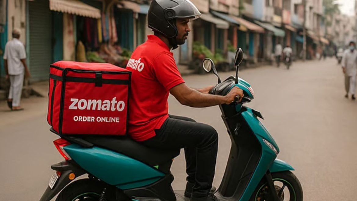 Foundlanes - Zomato Introduces EV Bike Rentals for Greener Food Deliveries - Greener Food Deliveries