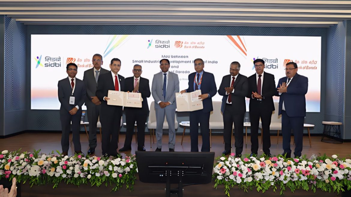 FoundLanes - SIDBI Partners with Bank of Baroda to Aid MSME Growth - MoU Signing