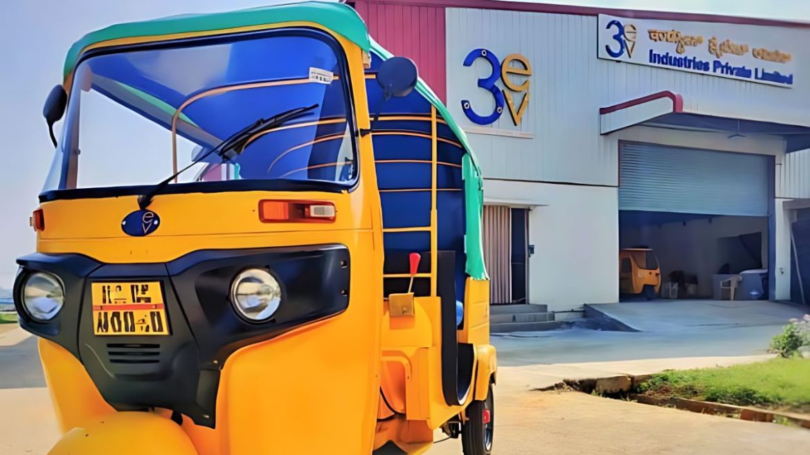 The Startups News – EV Startup 3ev Raises 120 Crore – Funding Update
