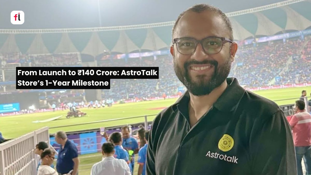 foundlanes- From Launch to ₹140 Crore: AstroTalk Store’s 1-Year Milestone- Puneet Gupta