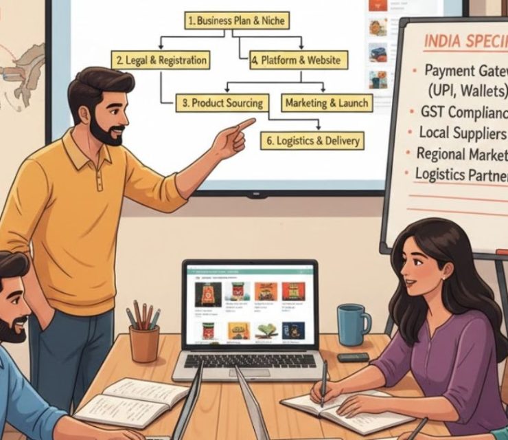 How to Start an Ecommerce Business in India