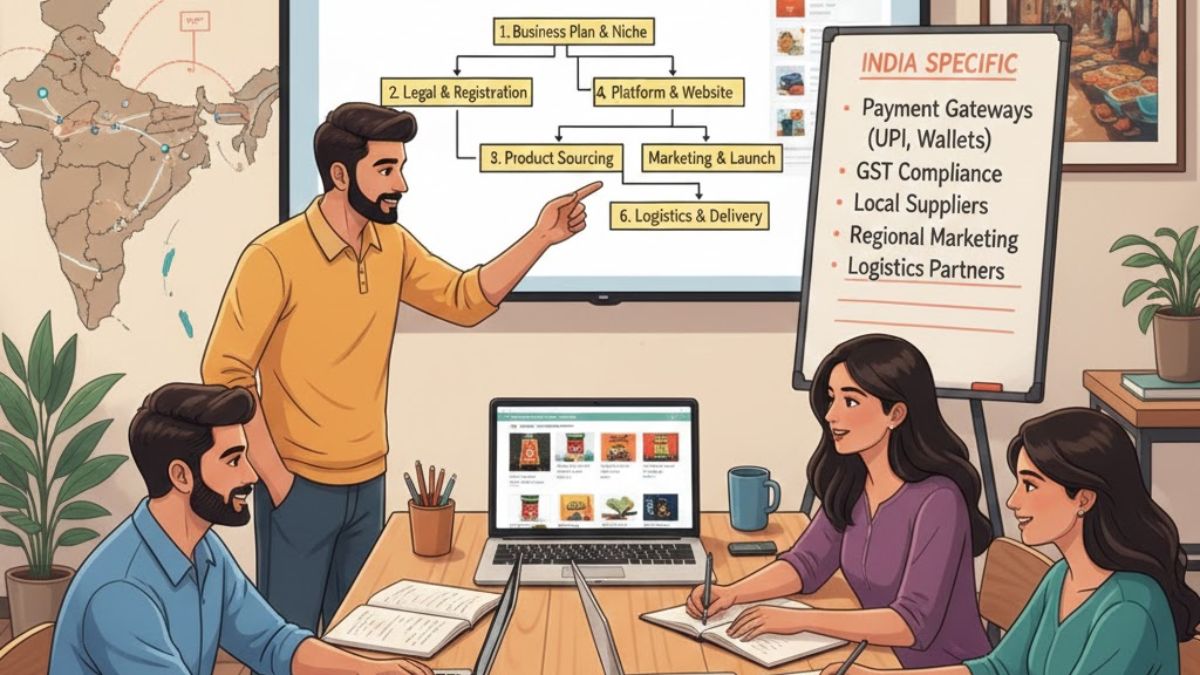 How to Start an Ecommerce Business in India