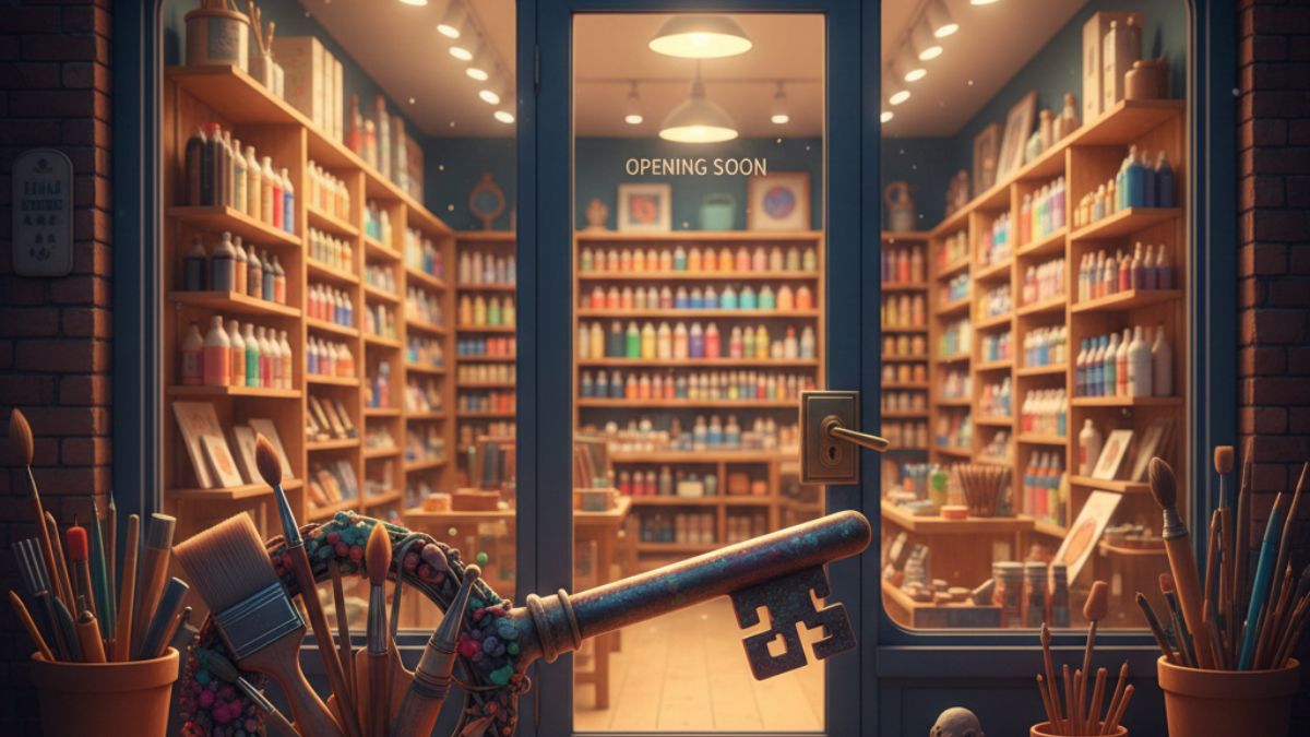 How to Open an Art Supply Store