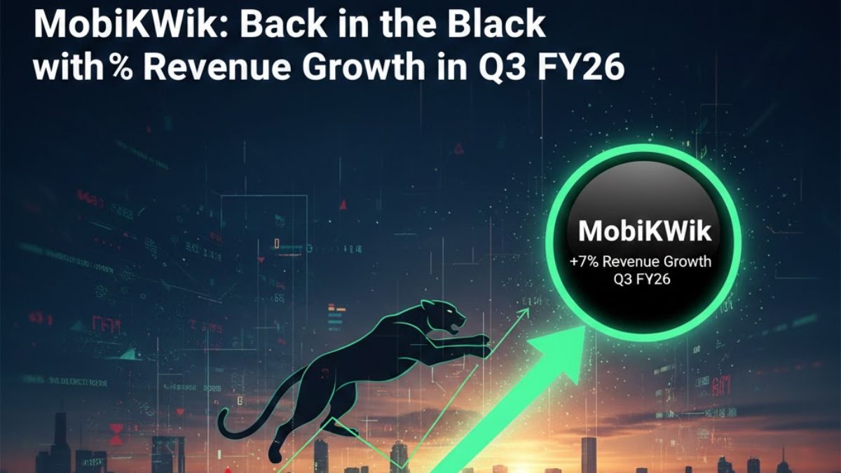 MobiKwik Back in the Black with 7% Revenue Growth in Q3 FY26