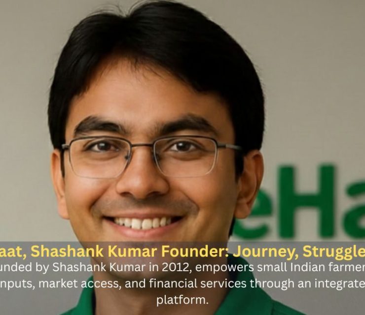 Meet Shashank Kumar,DeHaat  Founder: Journey, Struggles, Lessons