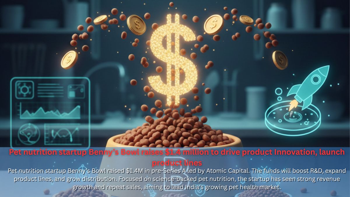 Pet Nutrition Startup Benny’s Bowl Raises $1.4 Million to Drive Product Innovation, Launch Product Lines