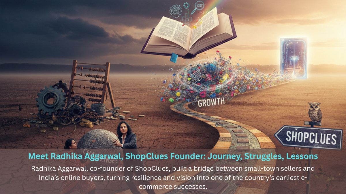 Meet Radhika Aggarwal, ShopClues Founder: Journey, Struggles, Lessons