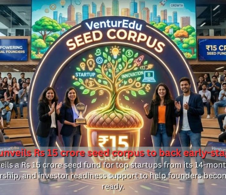 VenturEdu unveils Rs 15 crore seed corpus to back early-stage founders