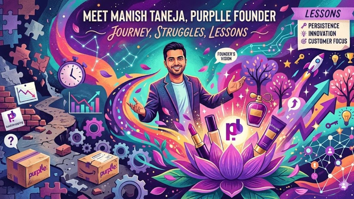 Meet Manish Taneja, Purplle Founder: Journey, Struggles, Lessons