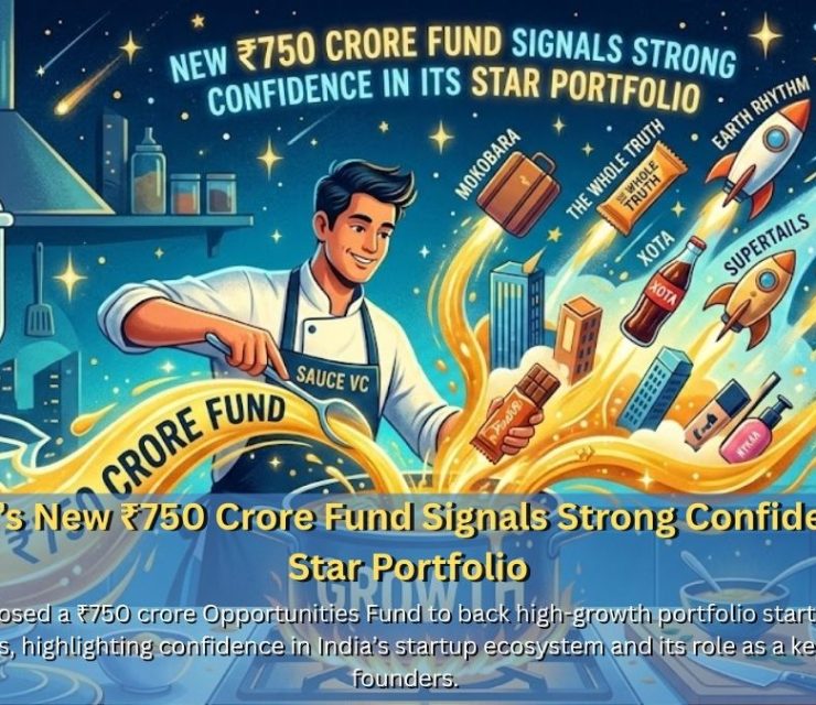 Sauce VC’s New ₹750 Crore Fund Signals Strong Confidence in Its Star Portfolio