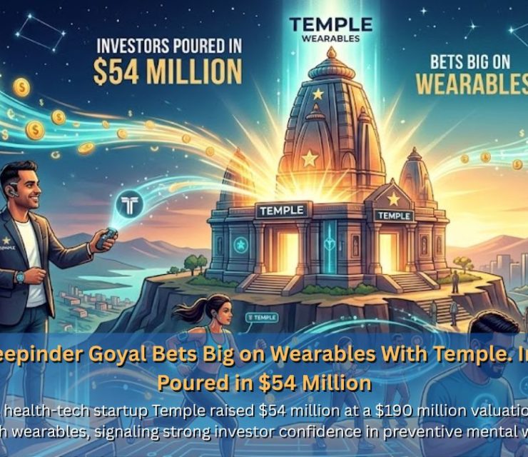 Billionaire Deepinder Goyal Bets Big on Wearables With Temple. Investors Just Poured in $54 Million