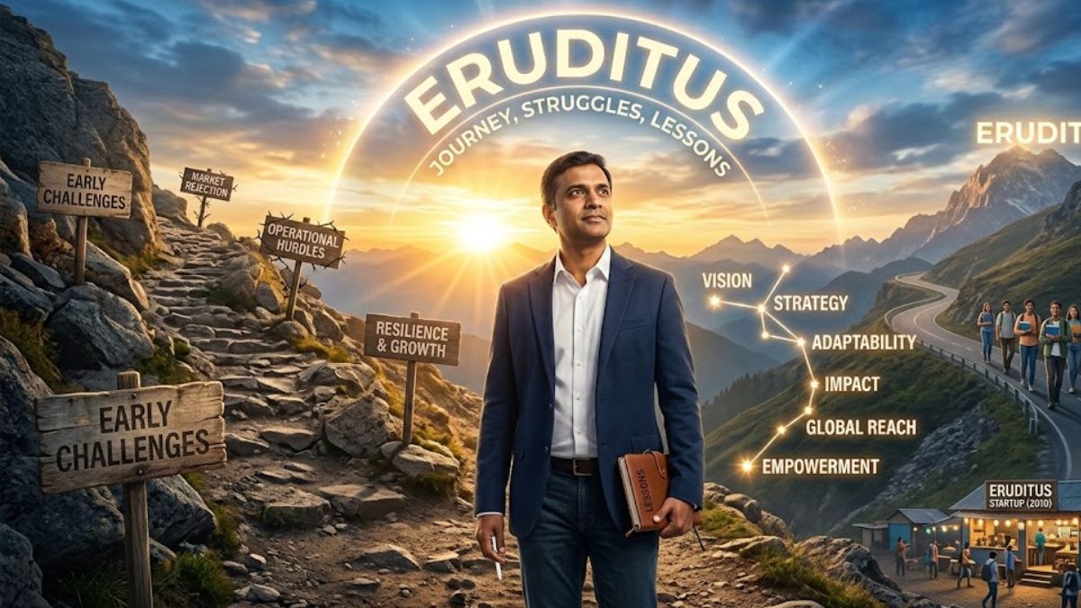 Meet Ashwin Damera, founder of Eruditus: Journey, Struggles, Lessons
