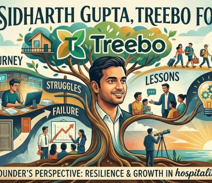 Meet Sidharth Gupta, Treebo Founder: Journey, Struggles, Lessons