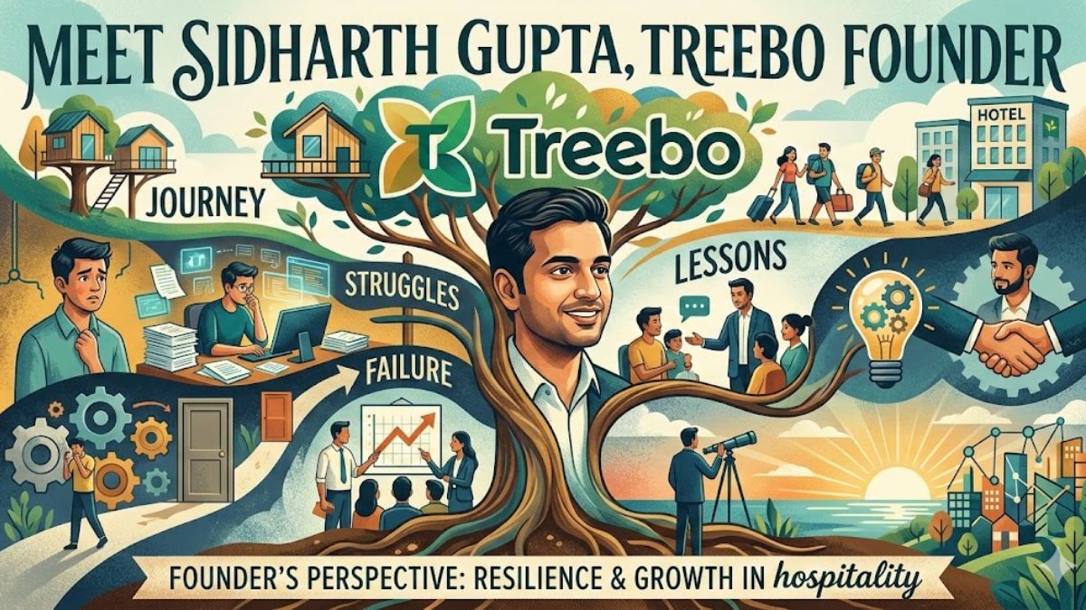 Meet Sidharth Gupta, Treebo Founder: Journey, Struggles, Lessons