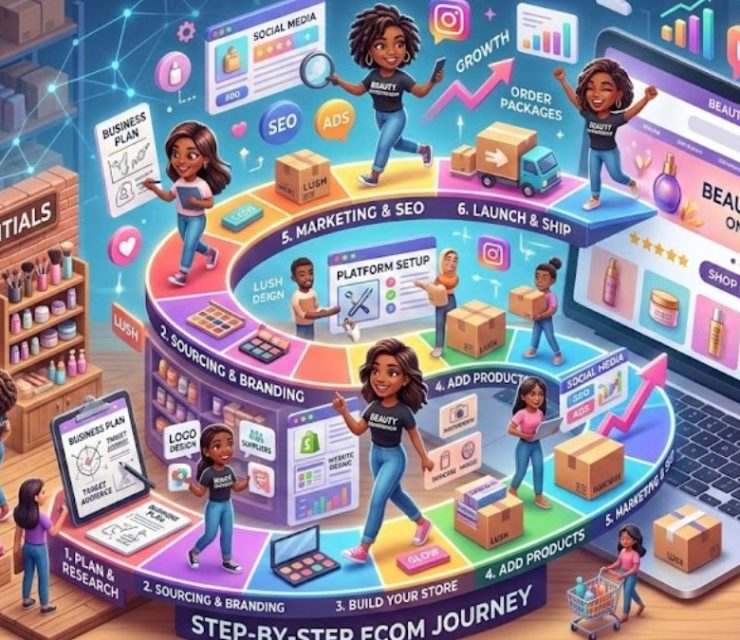 How to Open a Beauty Supply Store Online