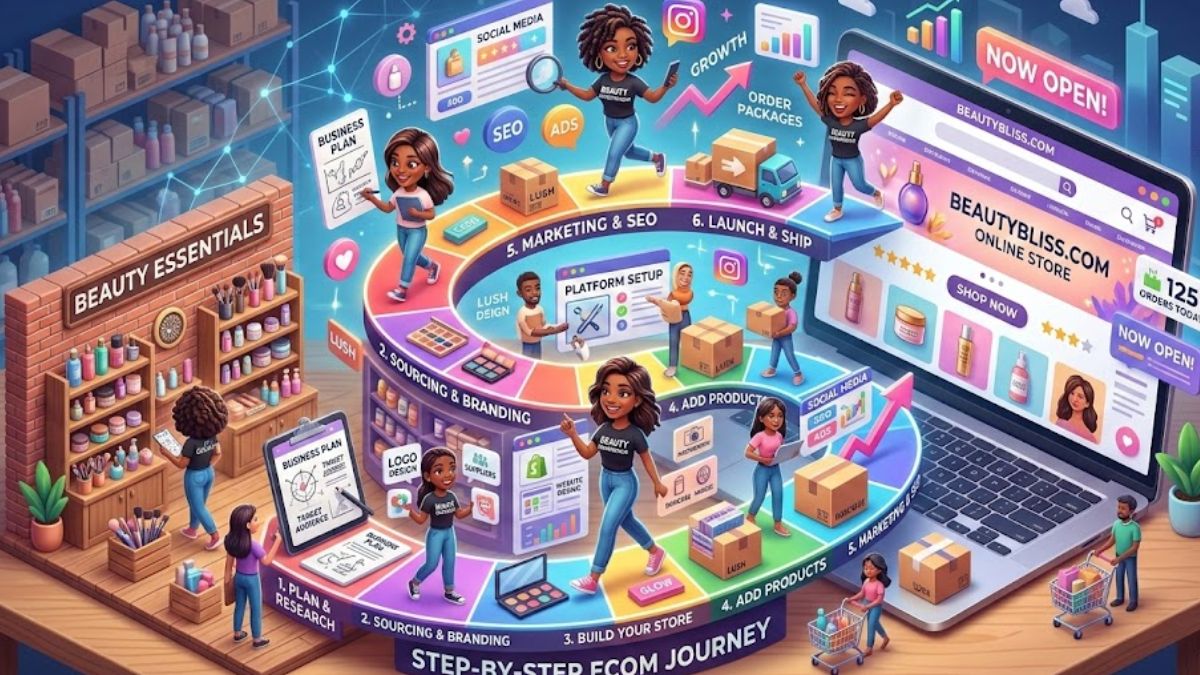 How to Open a Beauty Supply Store Online