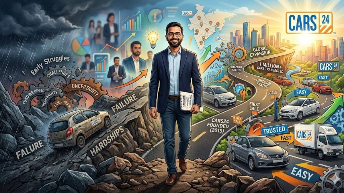 Meet Vikram Chopra, CARS24 Founder: Journey, Struggles, Lessons