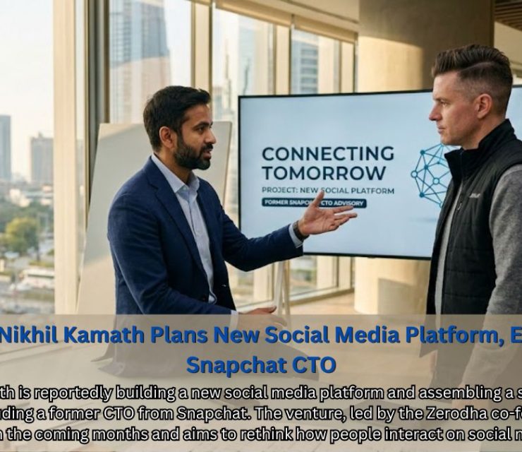 Billionaire Nikhil Kamath Plans New Social Media Platform, Eyes Former Snapchat CTO