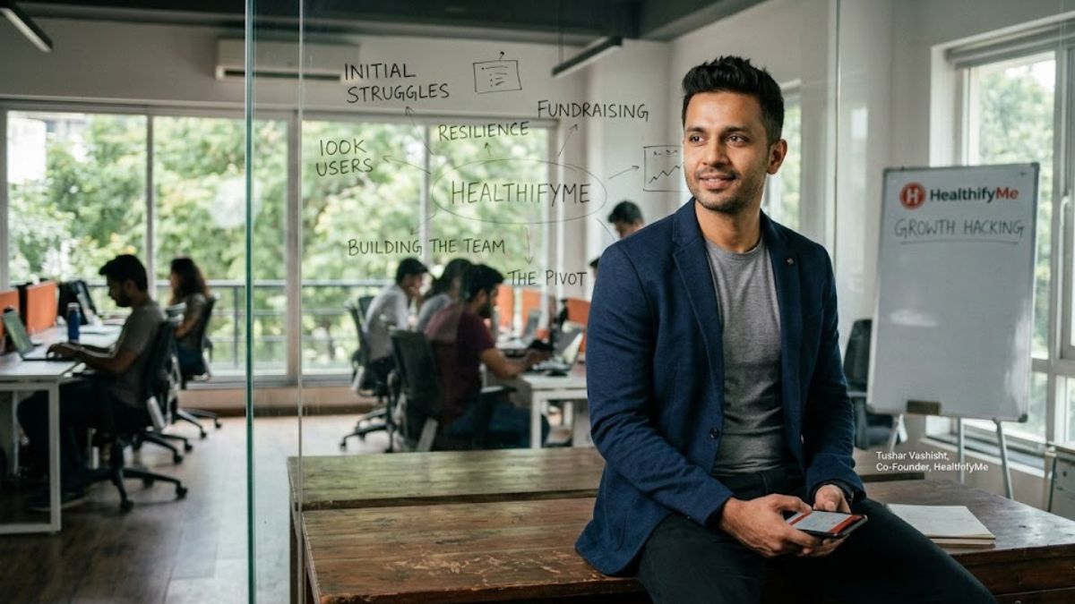 Meet Tushar Vashisht, HealthifyMe Founder: Journey, Struggles, Lessons