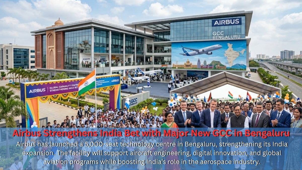 Airbus Strengthens India Bet with Major New GCC in Bengaluru