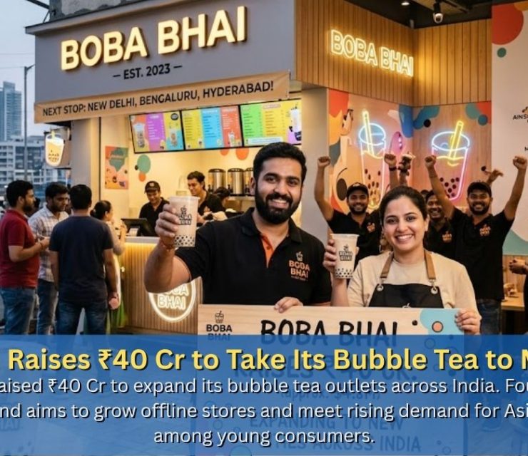 Boba Bhai Raises ₹40 Cr to Take Its Bubble Tea to More Cities