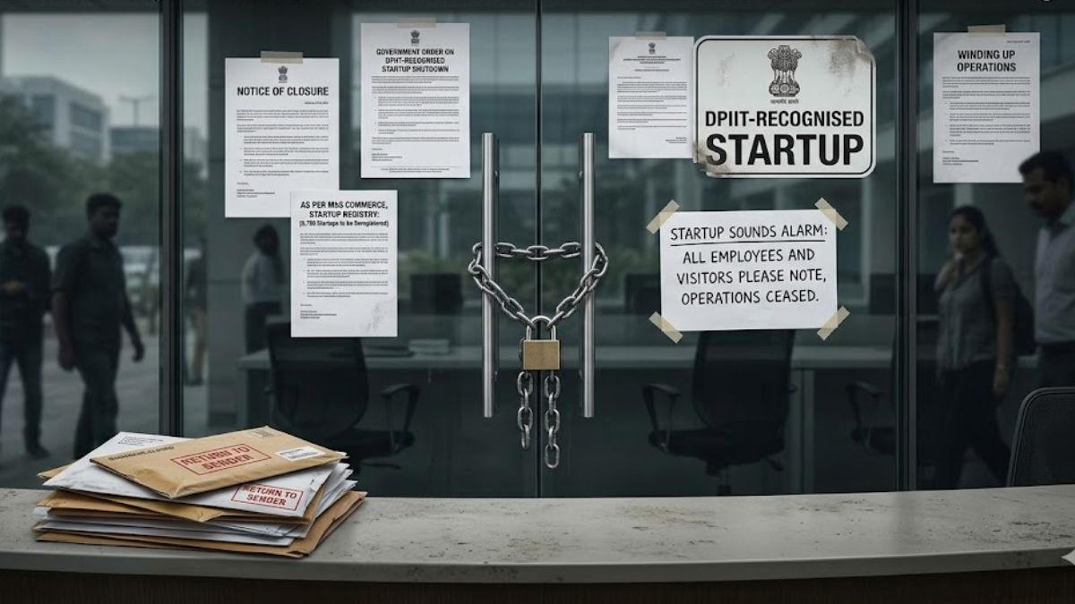 6789 DPIIT-Recognised Startups Close Doors: MoS Commerce Sounds Alarm