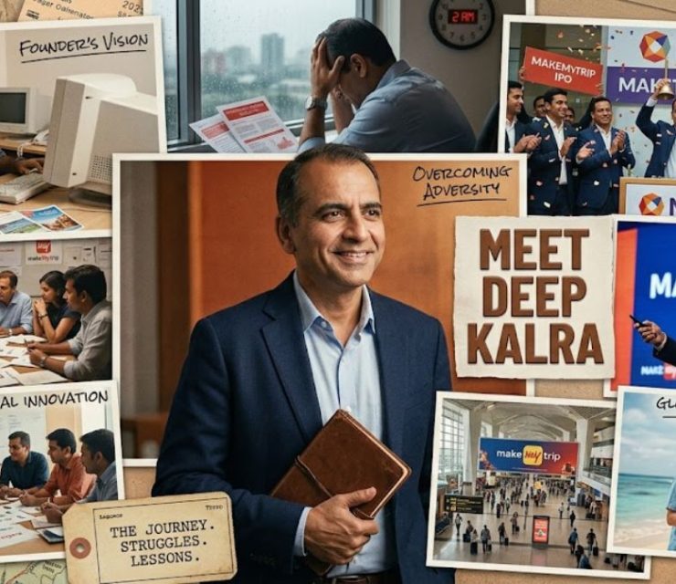 Meet Deep Kalra, MakeMyTrip Founder: Journey, Struggles, Lessons