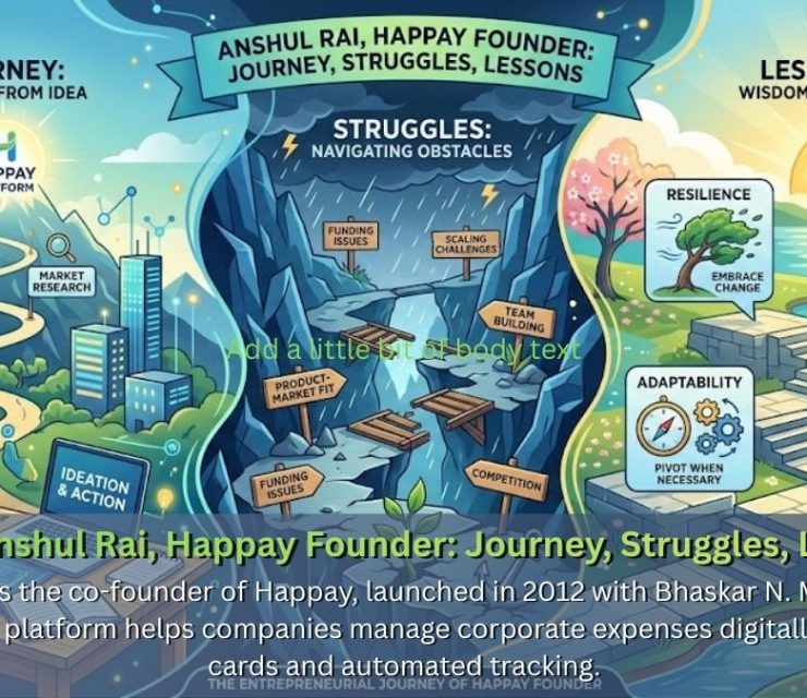 Meet Anshul Rai, Happay Founder: Journey, Struggles, Lessons