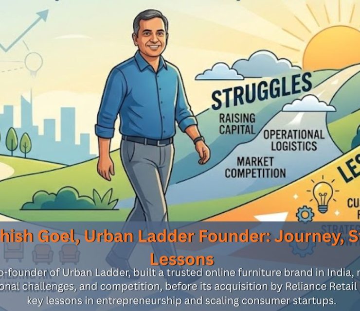 Meet Ashish Goel, Urban Ladder Founder: Journey, Struggles, Lessons