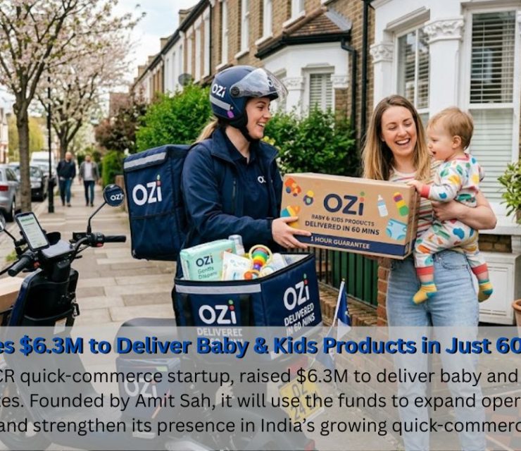 OZi Raises $6.3M to Deliver Baby & Kids Products in Just 60 Minutes