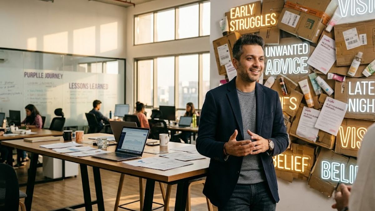 Meet Manish Taneja, Purplle Founder: Journey, Struggles, Lessons