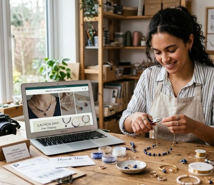 How to Start a Handmade Jewelry Business Online