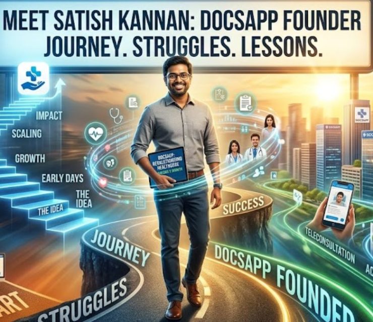 Meet Satish Kannan, DocsApp Founder: Journey, Struggles, Lessons