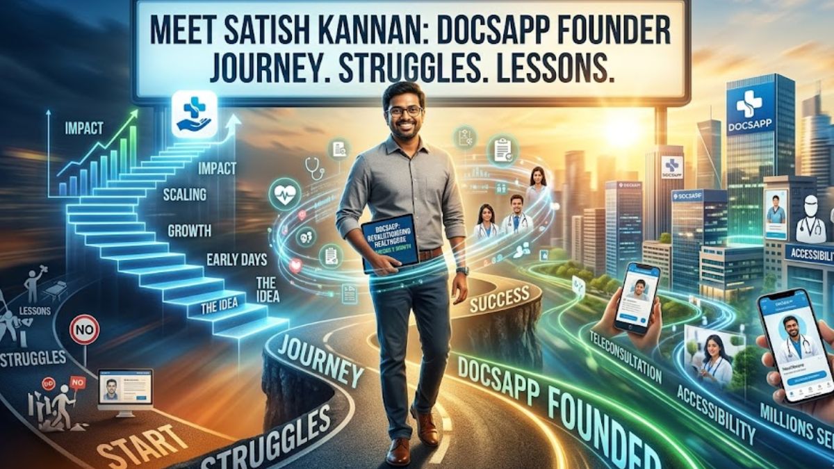 Meet Satish Kannan, DocsApp Founder: Journey, Struggles, Lessons