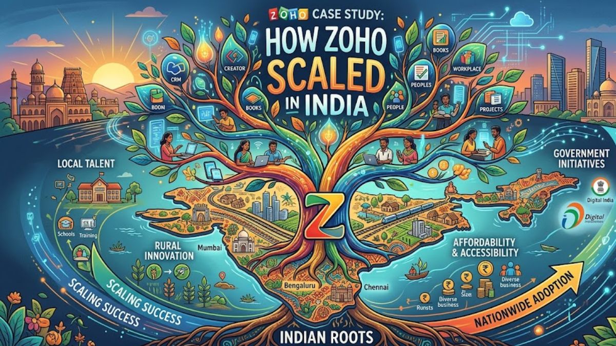 Zoho Case Study: How Zoho Scaled in India