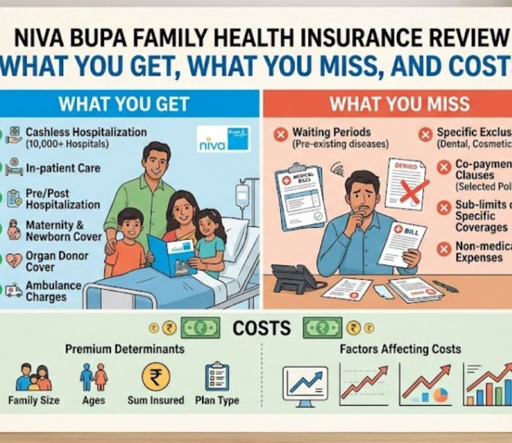 Niva Bupa Family Health Insurance Review: What You Get, What You Miss, and Costs