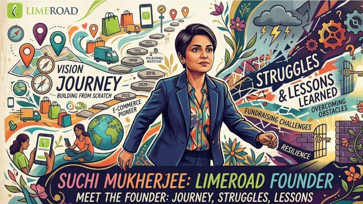 Meet Suchi Mukherjee, LimeRoad founder: Journey, Struggles, Lessons