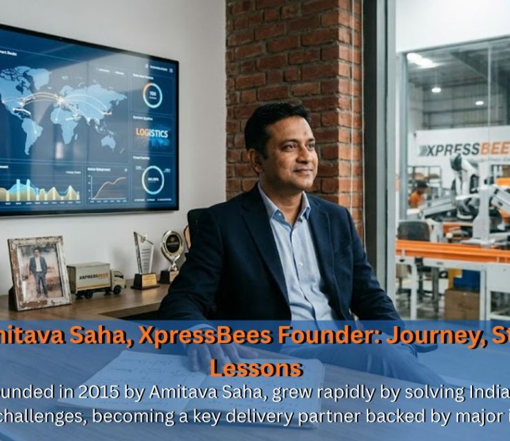 Meet Amitava Saha, XpressBees Founder: Journey, Struggles, Lessons