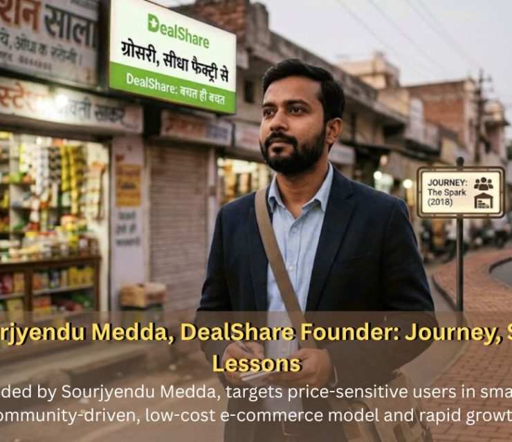 Meet Sourjyendu Medda, DealShare Founder: Journey, Struggles, Lessons